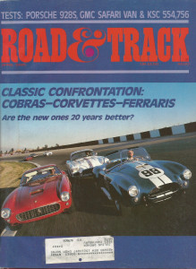 ROAD & TRACK 1985 APR - NEW vs. OLD SHOOTOUT, N. LAUDA